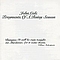 John Cale - Fragments Of A Rainy Season альбом