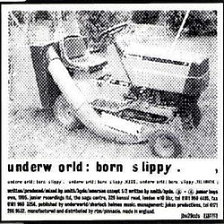 Underworld - Born Slippy album