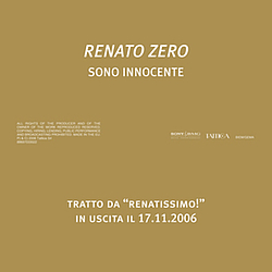 Renato Zero - Sono Innocente album