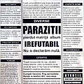 Parazitii - Irefutabil альбом