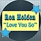 Ron Holden - Love You So альбом