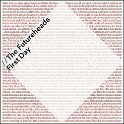 The Futureheads - First Day album