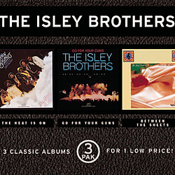 The Isley Brothers - The Heat Is On/Go For Your Guns/Between The Sheets (3 Pak) album