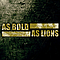 As Bold As Lions - Face Of Reality альбом