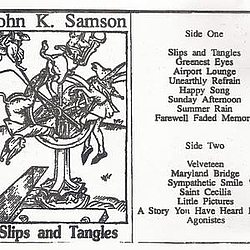 John K. Samson - Slips and Tangles album
