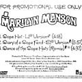 Marilyn Manson - Dope Hat album