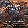 Megadeth - Gigantour 2 альбом