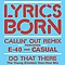 Lyrics Born - Callin&#039; Out Remix 12&quot; album