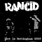 Rancid - Live In Nothingham альбом