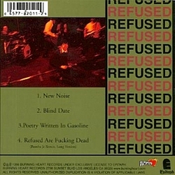 Refused - The New Noise Theology E.P. album