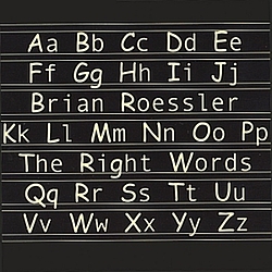 Brian Roessler - The Right Words альбом