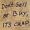 The Replacements - Don&#039;T Sell Or Buy, It&#039;S Crap album