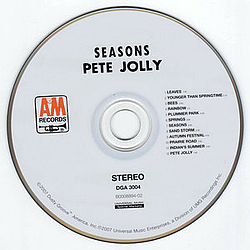 Pete Jolly - Seasons альбом