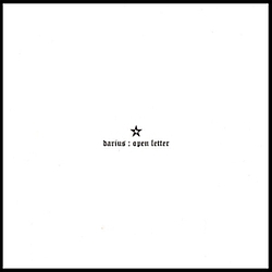 Dariustx - Open Letter (limited reprint) album