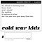 Cold War Kids - Mulberry Street EP album