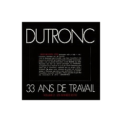 Jacques Dutronc - 33 ans de travail, volume 2: Les annÃ©es 80-90 album