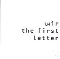 Wire - The First Letter album