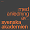 Svenska Akademien - Med anledning av_ альбом