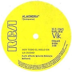Almendra - Hoy Todo El Hielo En La Ciudad album