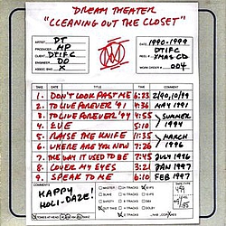 Dream Theater - Cleaning Out The Closet album