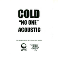 Cold - Acoustic альбом