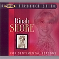 Dinah Shore - For Sentimental Reasons album