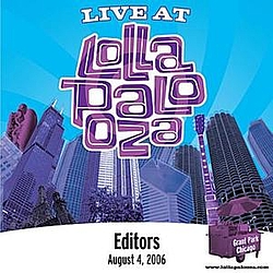 Editors - Live at Lollapalooza 2006: Editors album