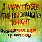 Richard &amp; Linda Thompson - I Want To See The Bright Lights Tonight альбом