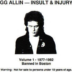 Gg Allin - Banned in Boston album