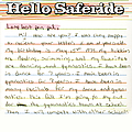 Hello Saferide - Long last penpal - EP album