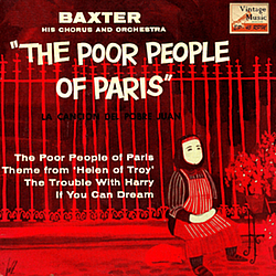 Les Baxter - Vintage Dance Orchestras No. 150 - EP: The Poor People Of Paris album